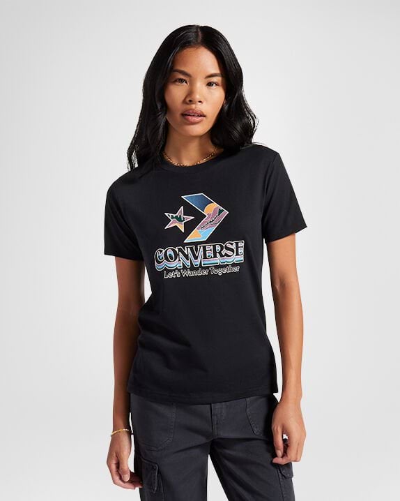 Tričko s potlačou hôr Star Chevron