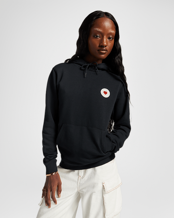 Y2K Heart Pullover Hoodie