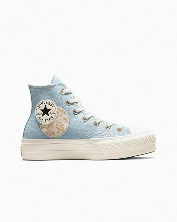 Chuck Taylor All Star Lift Platform Denim Patchwork