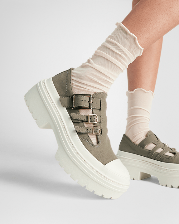 Chuck Taylor All Star Lugged Heel Mary Jane Sandal